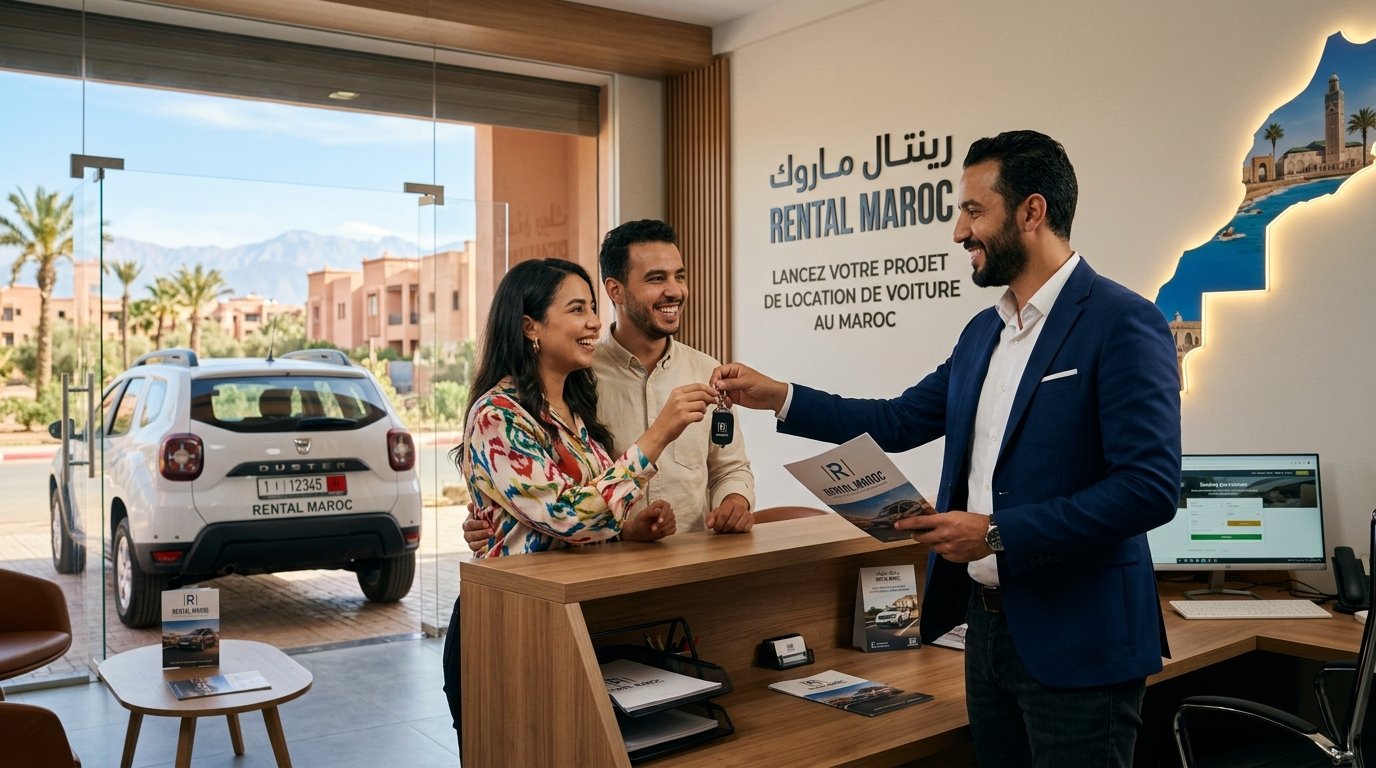 lancer votre projet de location de voiture au Maroc