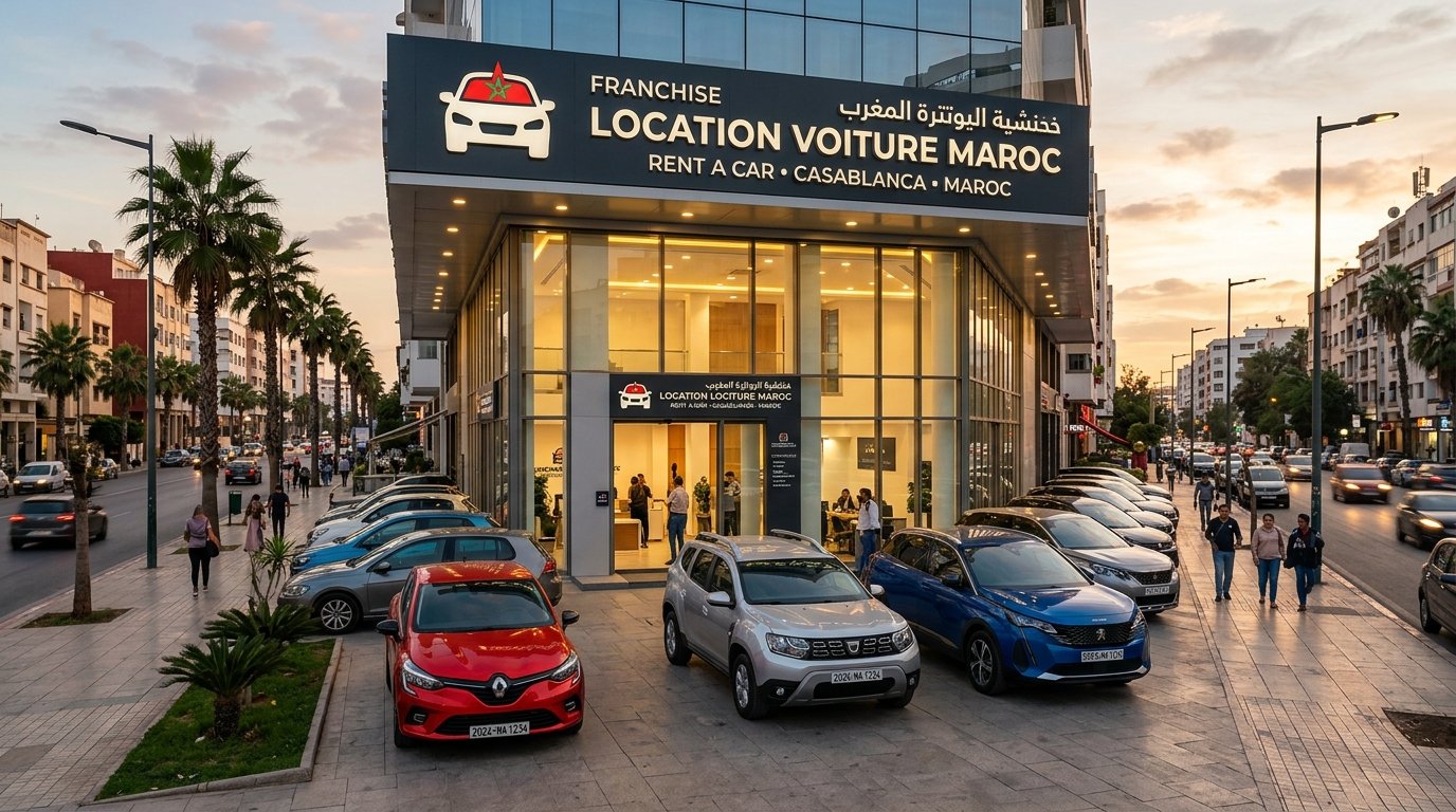 franchise location voiture Maroc