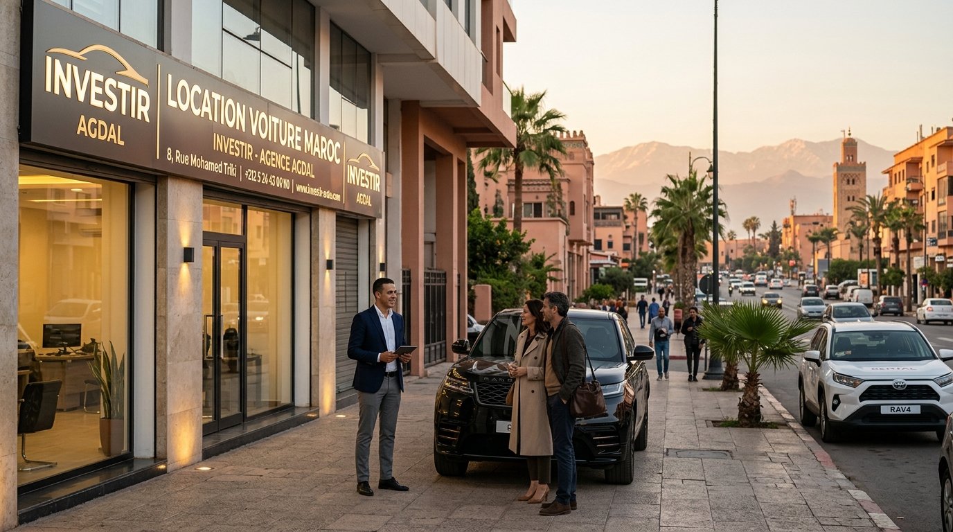 investir location voiture Maroc