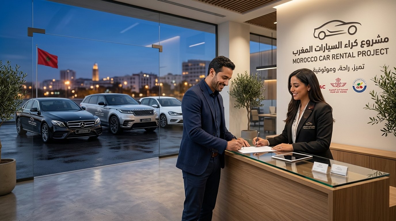 مشروع كراء السيارات المغرب