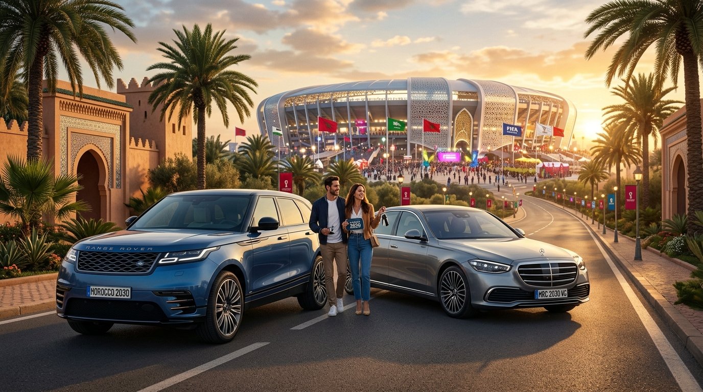 Location voiture Maroc Coupe du Monde 2030
