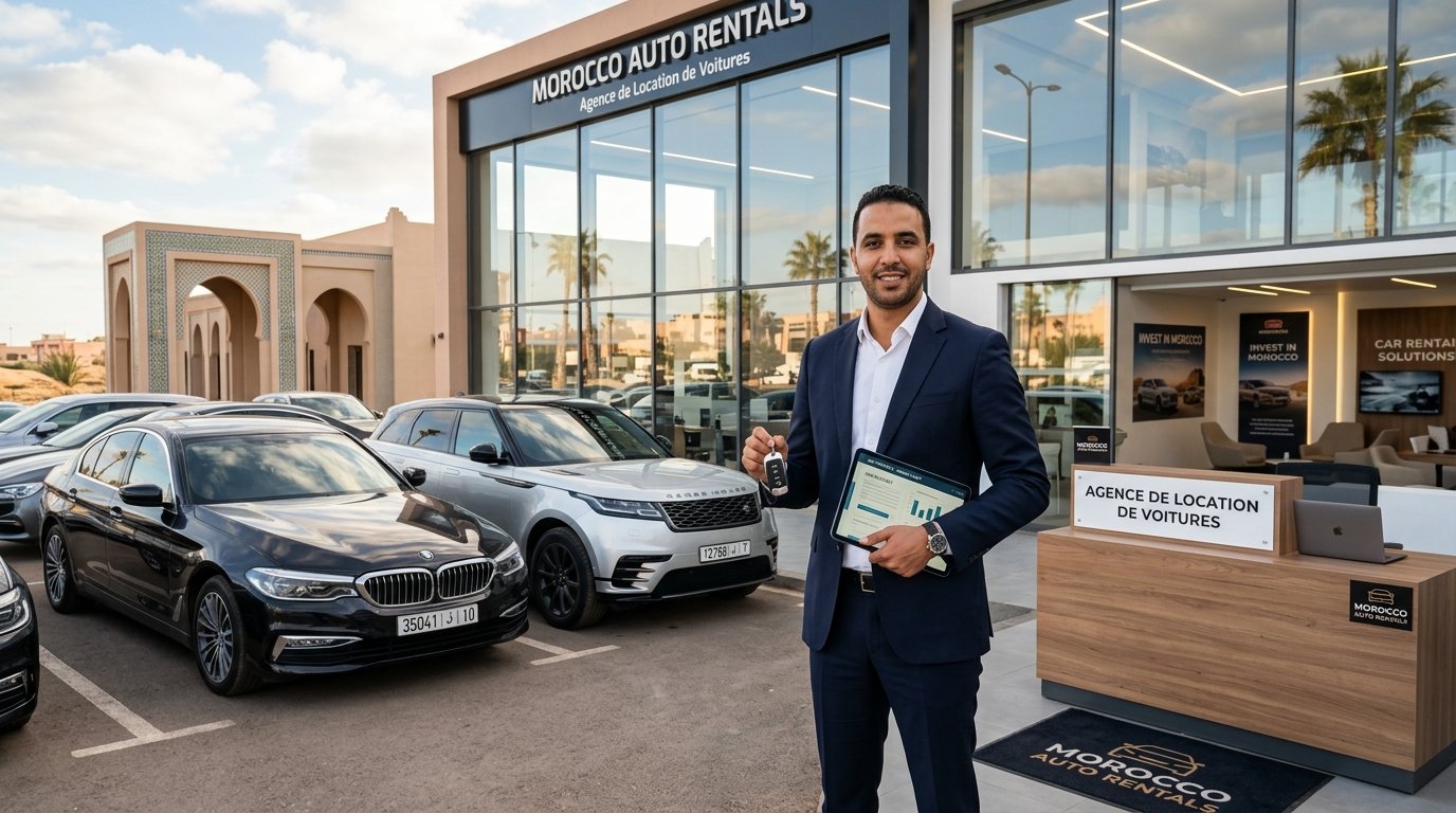 investir au Maroc dans une agence de location de voitures