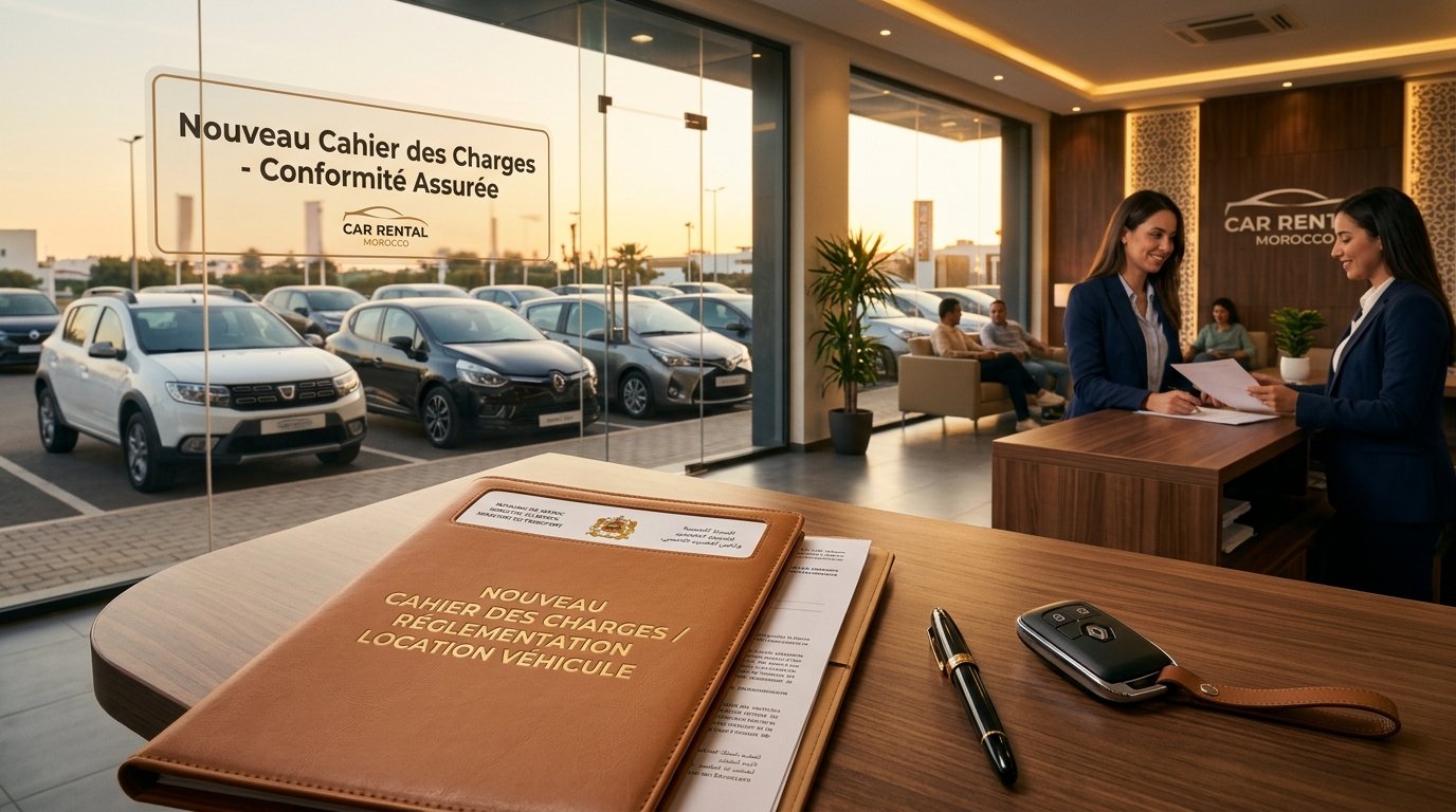 nouveau cahier des charges location voiture Maroc