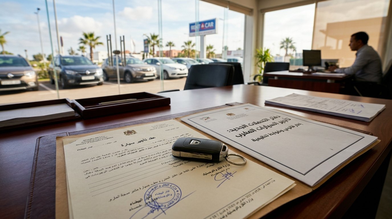 دفتر التحملات الجديد تأجير السيارات المغرب